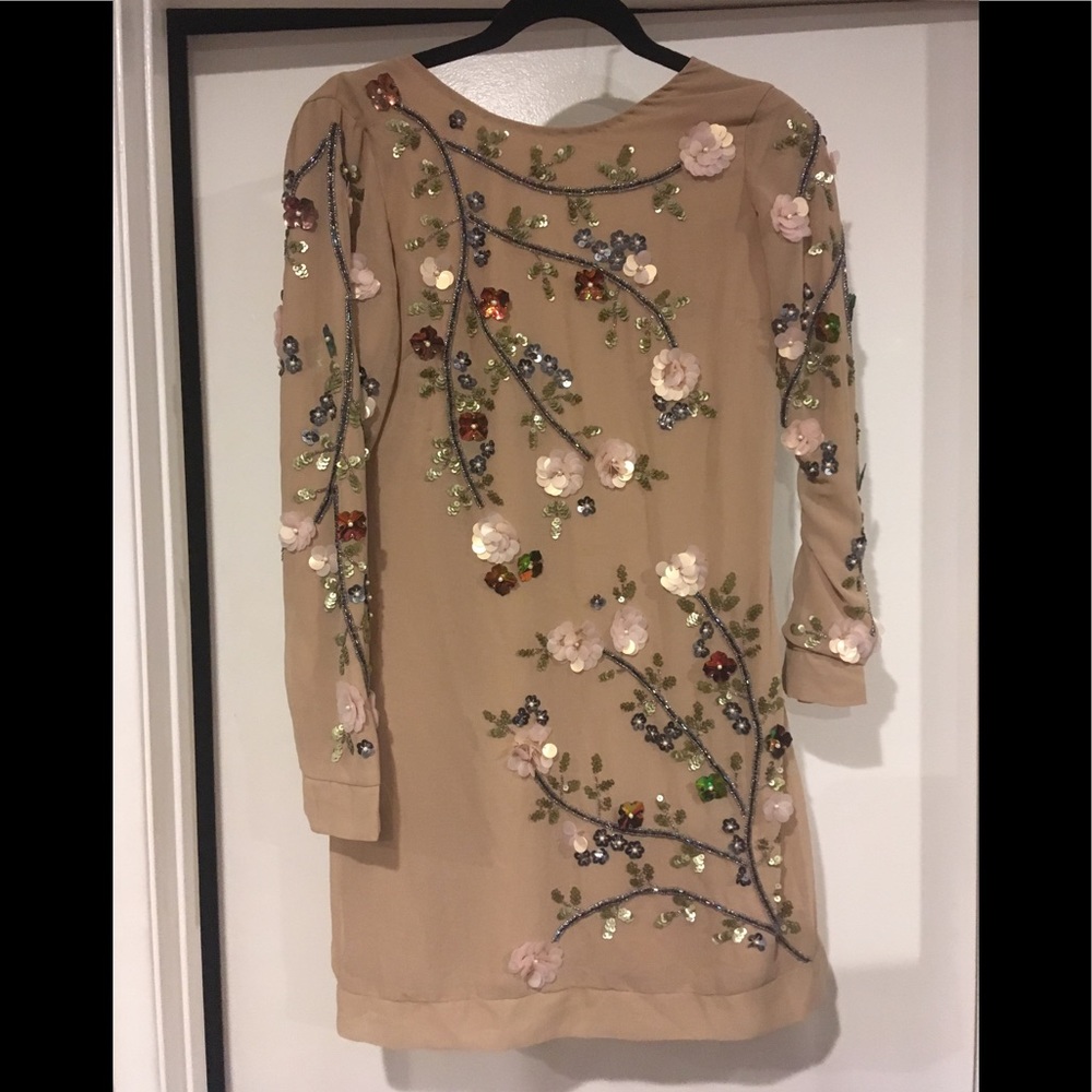 New With Tags Glamorous Nude Stone Ladies Dress